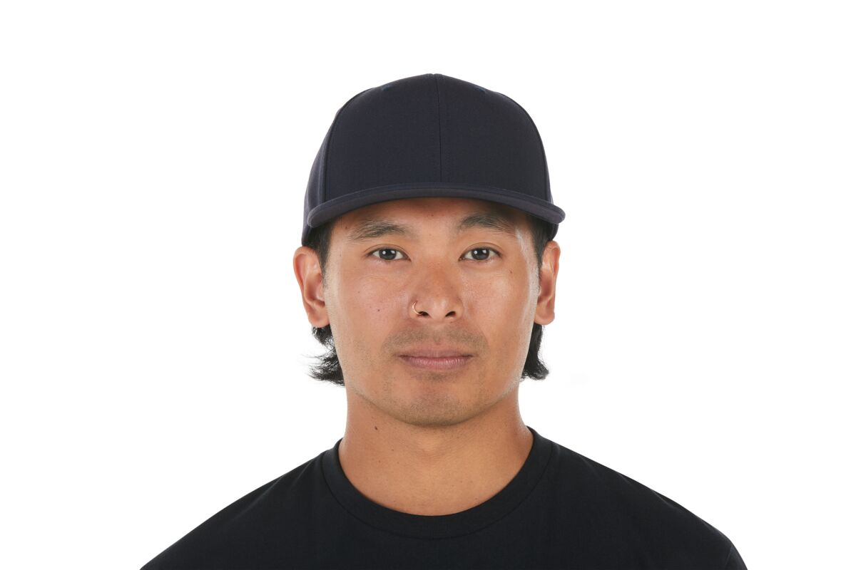 recycled-poly-classic-6-panel-hat-f2 WebPDP-HAT001215_Recycled_Poly_Classic_6Panel_Hat_Tidal_Blue_Studio_Harper_Studios_0723_Front__HAT001215OS.jpg