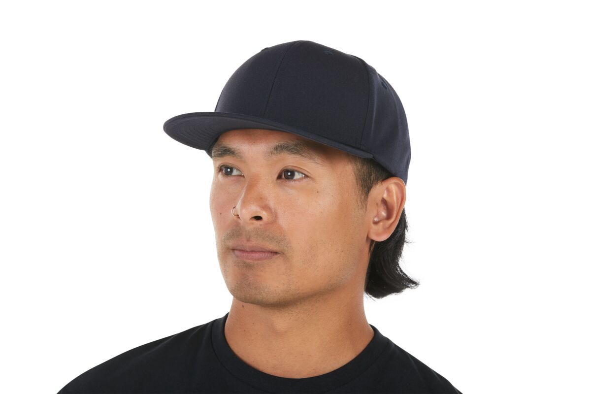 recycled-poly-classic-6-panel-hat-f2 WebPDP-HAT001215_Recycled_Poly_Classic_6Panel_Hat_Tidal_Blue_Studio_Harper_Studios_0723_Side__HAT001215OS.jpg