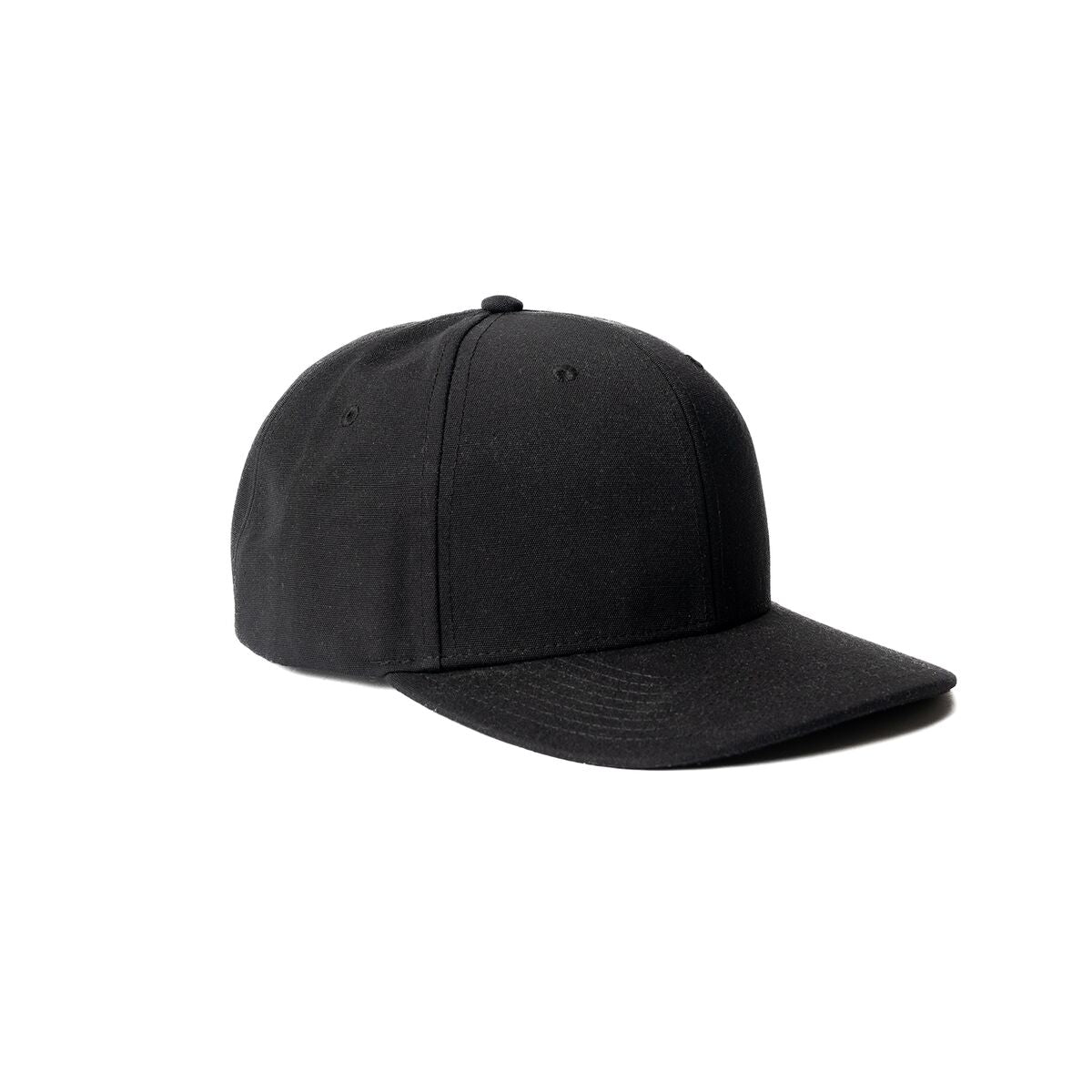recycled-poly-classic-6-panel-hat-f2 Web_PDP-Classic6PanelHat_Studio_Front_Black.jpg