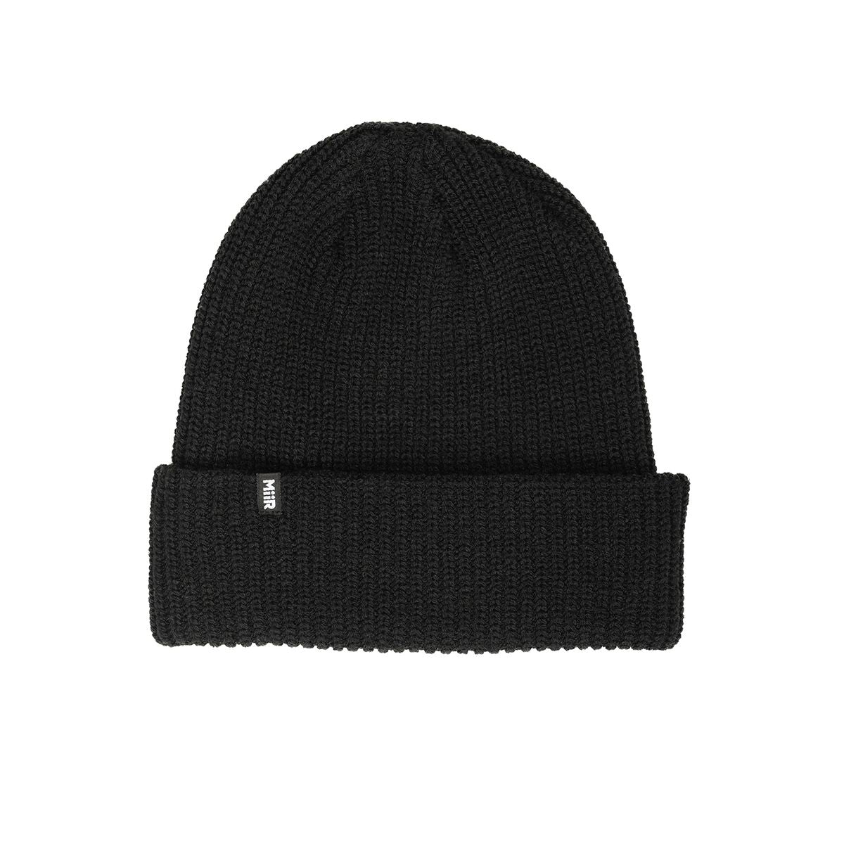 recycled-poly-rib-beanie-n0 Web_PDP-RecycledPolyRibBeanie_Studio_Front_Black.jpg